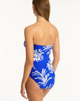 Sea Level - Tradewind Cross Front Bandeau One Piece