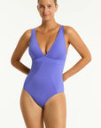 Sea Level - Capri Panel Line One Piece