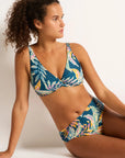 Monte & Lou - Huahine Multi Fit Twist Crop