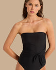 Monte & Lou - Scarf Tie Bandeau One Piece
