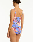 Sea Level - Blue Hawaii Twist Front Multifit OP