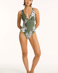 Sea Level - Aloha Longline Tri One Piece