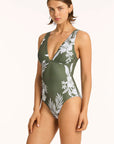 Sea Level - Aloha Longline Tri One Piece