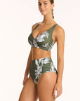 Sea Level - Aloha Cross Front Multifit Bra