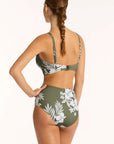 Sea Level - Aloha Cross Front Multifit Bra