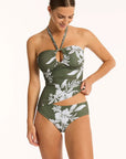 Sea Level - Aloha Halter Bandeau Tankini