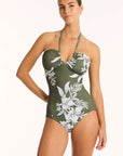 Sea Level - Aloha Halter Bandeau Tankini