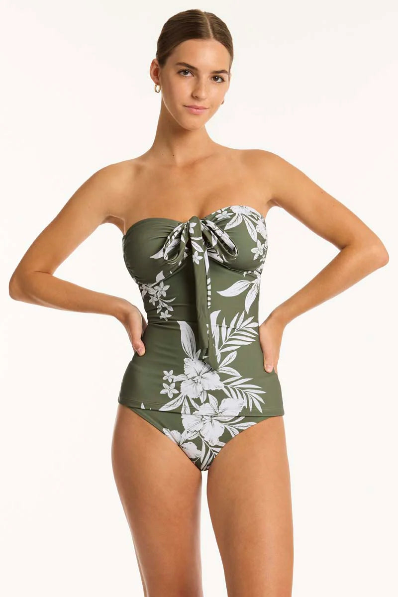 Sea Level - Aloha Halter Bandeau Tankini