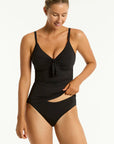 Sea Level - Essentials Edit Tie Front DD/E Tankini