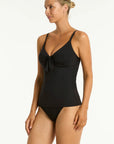 Sea Level - Essentials Edit Tie Front DD/E Tankini