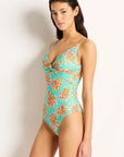 Monte & Lou - Mindy Multi Fit Twist One Piece