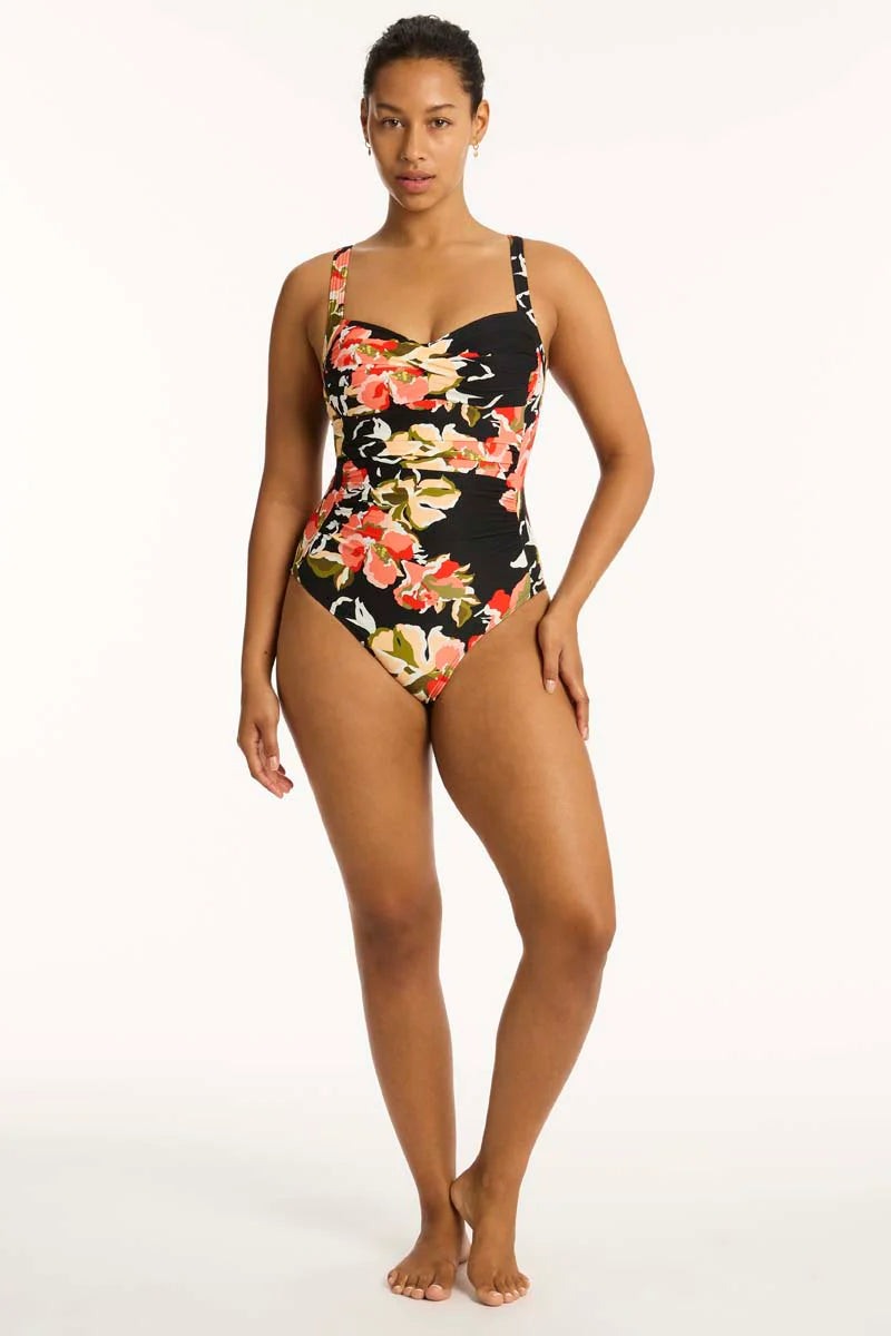 Sea Level - Juniper Twist Front One Piece