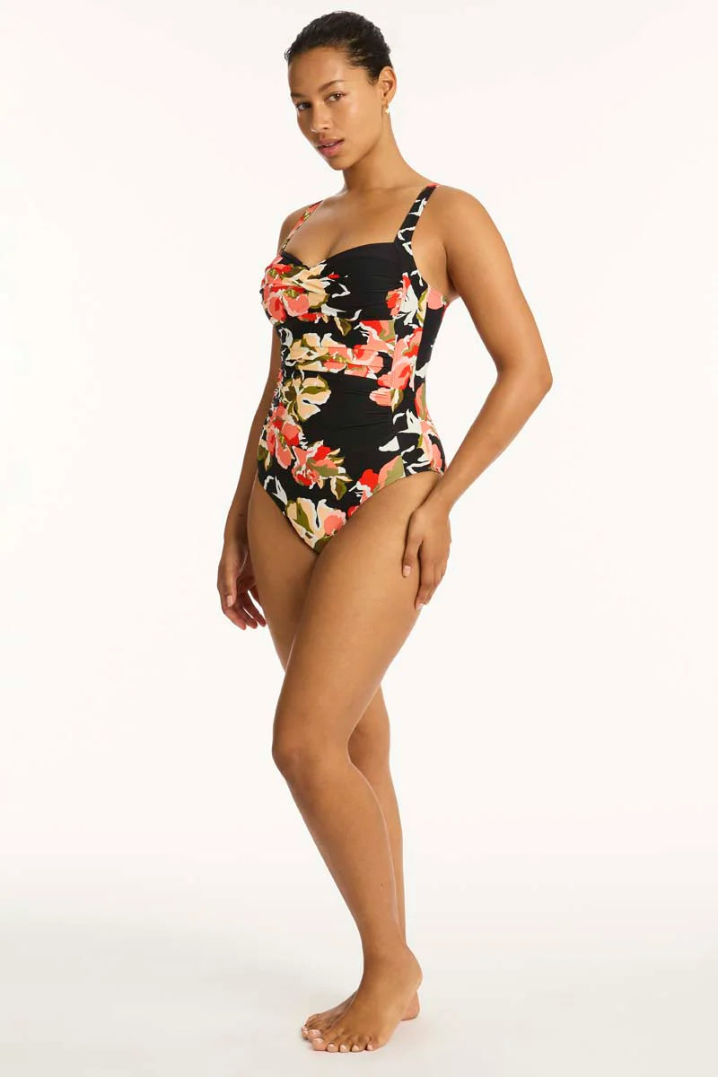 Sea Level - Juniper Twist Front One Piece