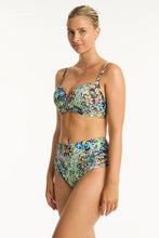Load image into Gallery viewer, Sea Level - Wildflower Cross Front Moulded Cup Bra

