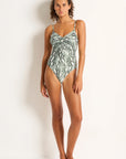 Monte & Lou - Karli Gathered Front One Piece