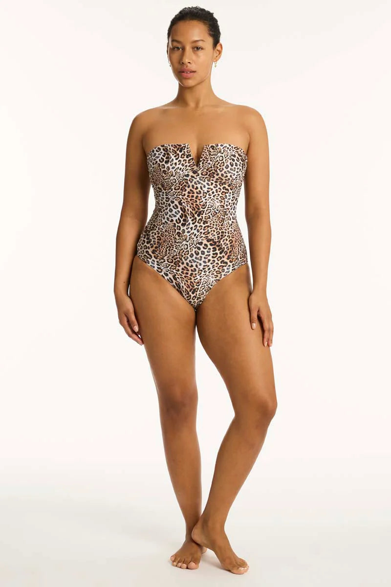 Sea Level - Congo V Bandeau One Piece