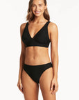 Sea Level - Honeycomb Regular Bikini Pant