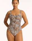 Sea Level - Congo Twist Front One Piece