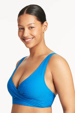 Load image into Gallery viewer, Sea Level - Honeycomb Cross Front Multifit Bra
