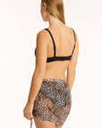 Sea Level - Congo Drawstring Mini Mesh Skirt