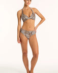 Sea Level - Congo Twist Front Multifit Halter Bra