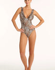 Sea Level - Congo Frill One Piece