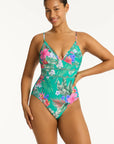 Sea Level - Pacifico Spliced Tri One Piece