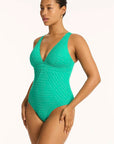 Sea Level - Capri Panel Line One Piece