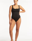 Sea Level - Essentials Square Neck One Piece