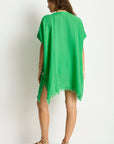 Sea Level - Sunset Kaftan in Kelly Green