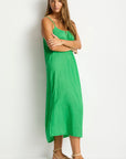 Sea Level - Sunset Tie Back Sundress in Kelly Green