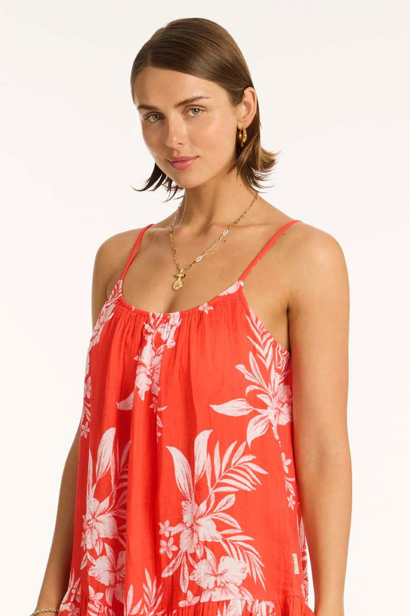 Sea Level - Aloha Short Sundress