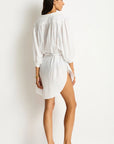 Sea Level - Salt Boho Shirt in White