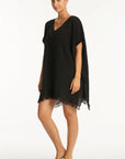 Sea Level - Sunset Kaftan in Black