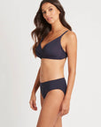 Sea Level - Essentials Mid Bikini Pant Night Sky