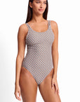 Sunseeker - Geomath Cheeky Double Strap One Piece