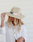 Fedora hat with Chevron Band