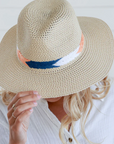 Fedora hat with Chevron Band