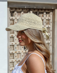 Raffia Ribbon Cap