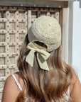 Raffia Ribbon Cap