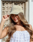 Raffia Ribbon Cap