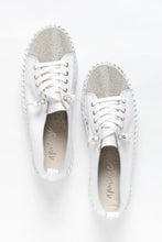 Load image into Gallery viewer, Ameise - Sky Leather Diamante Sneaker
