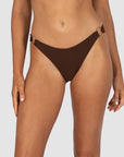 Baku - Positano Hipster Ring Side Bikini Bottom Mocha