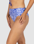 Baku - Havana Ruched Side Mid Bikini Bottom