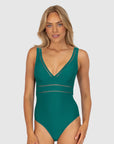 Baku - Rococco Long Line One Piece Jungle