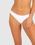 Baku - Rococco Twin Strap Hipster Pant White