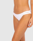 Baku - Rococco Twin Strap Hipster Pant White