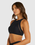 Baku - Rococco High Neck Bra Nero