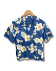 Vintage Hawaiian Shirt - Navy