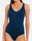 Togs - Amalfi V Neck Plunge One Piece